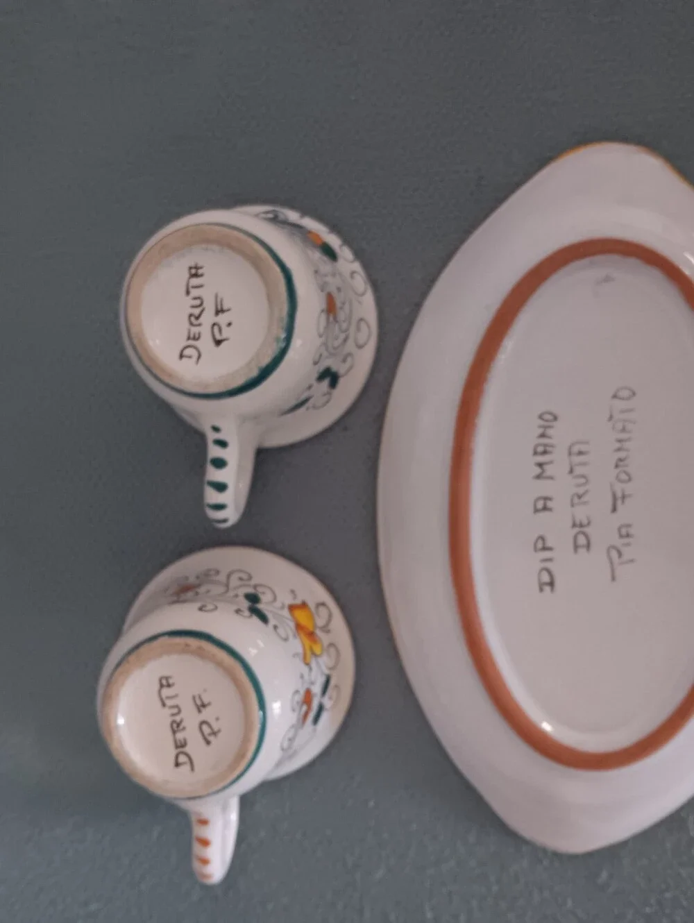 Deruta Pottery hand painted